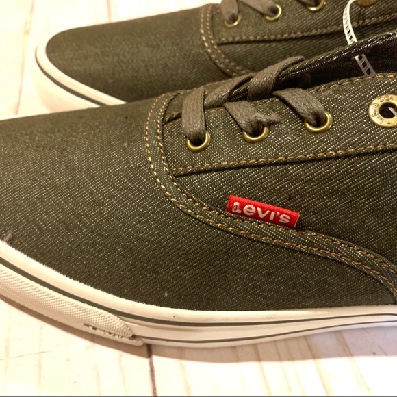 Men’s Levi’s Sz 9.5 Ethan Denim LL Casual Shoes - Picture 4 of 8